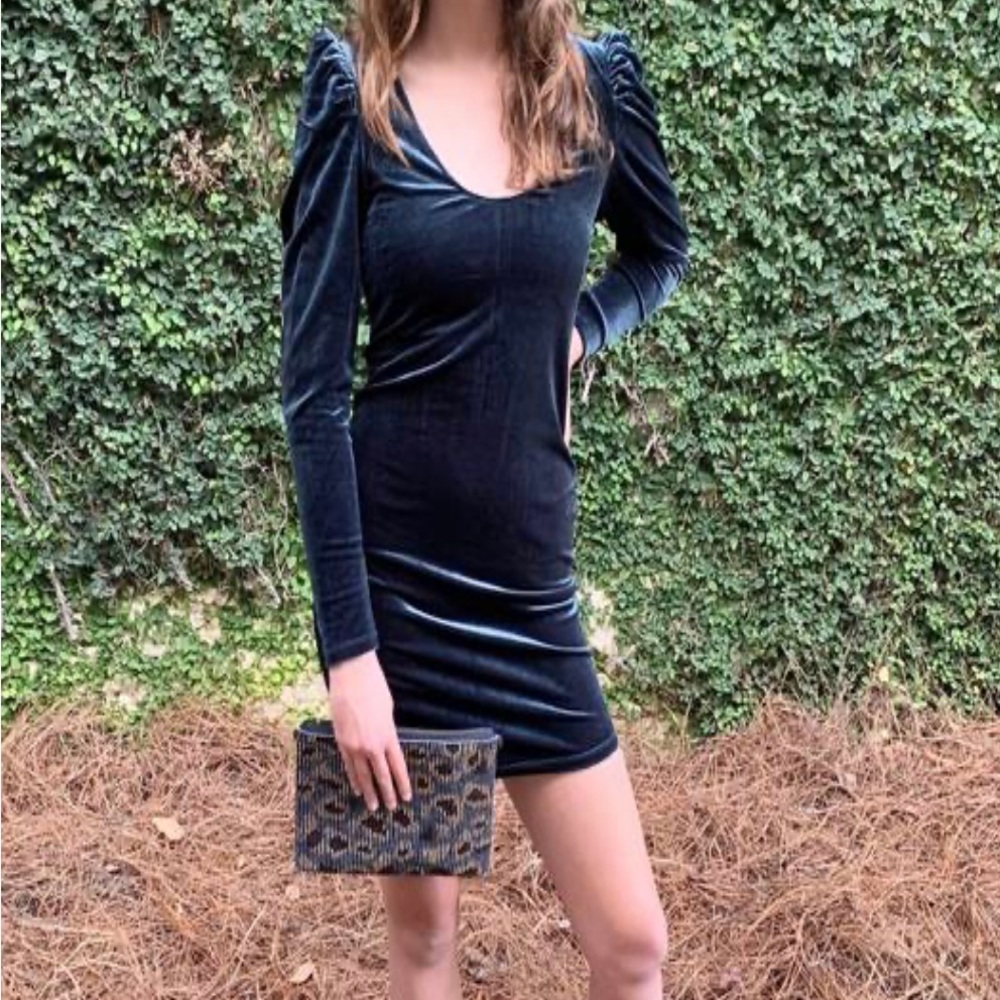 Gentle Fawn Calla dress in Midnight